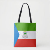 Equatoriaal-Guinea Vlag Tote Bag (Voorkant)