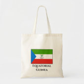 Equatoriaal-Guinea Vlag Tote Bag (Voorkant)