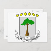 Equatoriaal-Guinea wapenstilstand GQ Briefkaart (Voorkant / Achterkant)