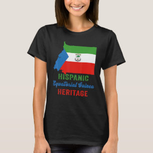 Equatoriaal Guinee - vlaggen - historische monding T-shirt