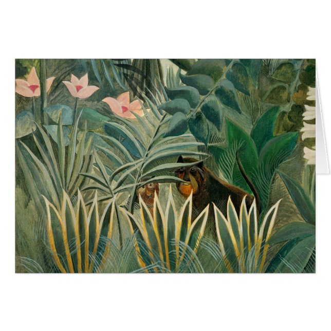 Equatoriaal Oerwoud, 1909 (olie op canvas) (Voorkant Horizontaal)