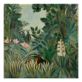 Equatoriaal Oerwoud, 1909 (olie op canvas) Poster (Voorkant)