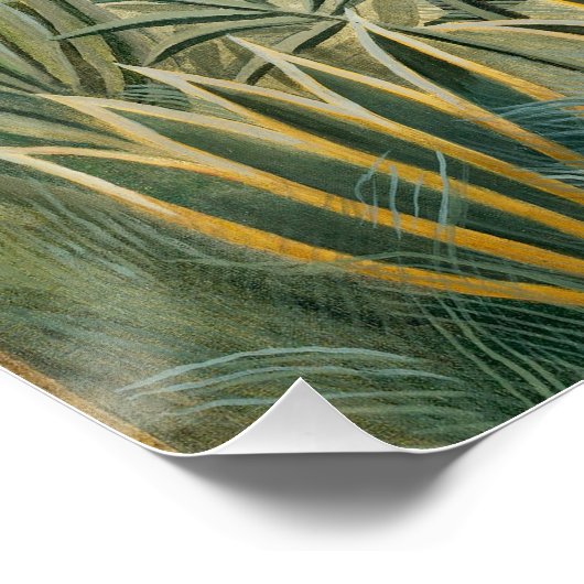 Equatoriaal Oerwoud, 1909 (olie op canvas) Poster (Hoek)