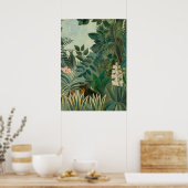 Equatoriaal Oerwoud, 1909 (olie op canvas) Poster (Keuken)