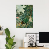 Equatoriaal Oerwoud, 1909 (olie op canvas) Poster (Thuiskantoor)