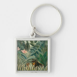 Equatoriaal Oerwoud, 1909 (olie op canvas) Sleutelhanger