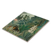 Equatoriaal Oerwoud, 1909 (olie op canvas) Tegeltje (Zijkant)