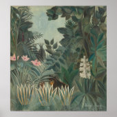 Equatoriaal Oerwoud - Henri Rousseau Fine Art Poster (Voorkant)