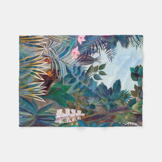 Equatoriaal Oerwoud, Rousseau Fleece Deken (Voorkant (Horizontaal))