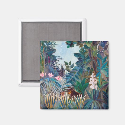 Equatoriaal Oerwoud, Rousseau Magneet (Voorkant / Achterkant)