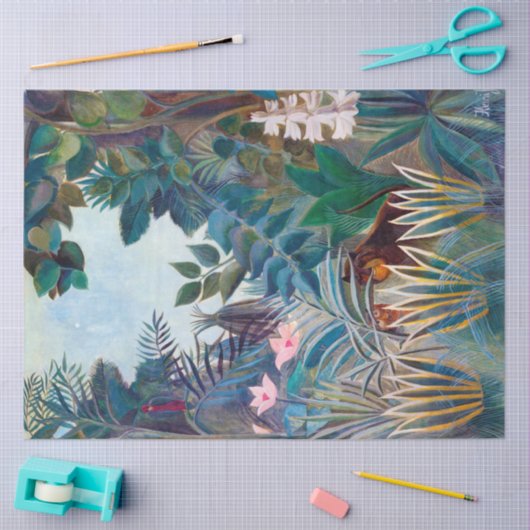 Equatoriaal Oerwoud, Rousseau Tissuepapier (Craft)