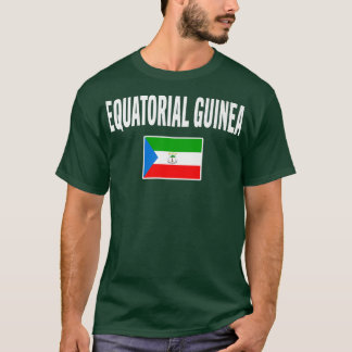 Equatorial Guinea  Guinean Tee Flag souvenir Gift  T-shirt