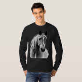 Equestrian And Horse  Who Ride Or Raise Ponies T-shirt (Voorkant volledig)