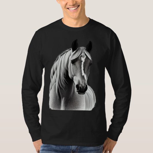 Equestrian And Horse  Who Ride Or Raise Ponies T-shirt (Voorkant)