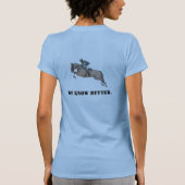 Equestrian Athlete T-shirt (Achterkant)