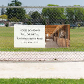 Equestrian Business Promotional Horse Boarding Spandoek (Insitu)
