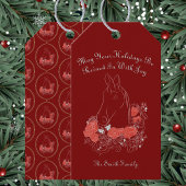 Equestrian Christmas Card Cadeaulabel