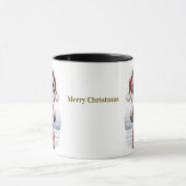 Equestrian Christmas Coffee Mug Mok (Midden)