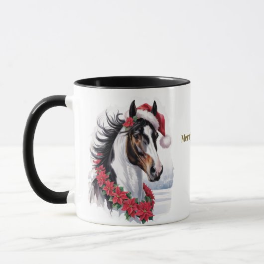 Equestrian Christmas Coffee Mug Mok (Links)