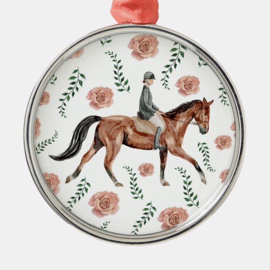 Equestrian Christmas Ornament Keepsake (Voorkant)