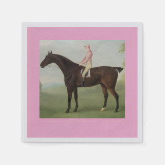 Equestrian Cocktail Napkin Servet