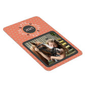 Equestrian Custom Text Lucky Hoefijzer Foto Magneet (Rechterzijde)