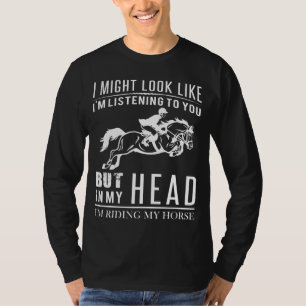 Equestrian Daydreamer T-shirt - Trotting in My Ima