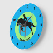 Equestrian Design Muur Klok (Hoek)