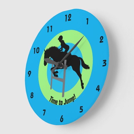 Equestrian Design Muur Klok (Hoek)