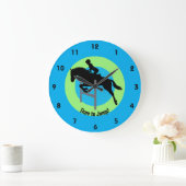 Equestrian Design Muur Klok (Huis)