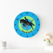 Equestrian Design Muur Klok (Huis)
