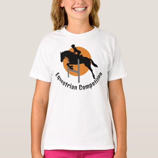 Equestrian Design T-shirt (Voorkant)