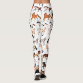 Equestrian Elegance All-Over Print Leggings (Achterkant)