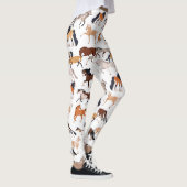 Equestrian Elegance All-Over Print Leggings (Rechts)