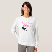 Equestrian Elegance Dames Shirt (Voorkant volledig)