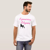 Equestrian Elegance T-shirt (Voorkant volledig)