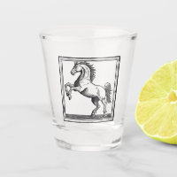 Equestrian Elegant Paard Illustratie
