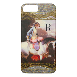 Equestrian Elsa VII monogram iPhone 8/7 Plus Hoesje
