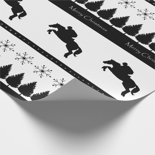 Equestrian Eventer Cadeaupapier (Hoek)