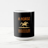 Equestrian Gift | A Horse Gallops Koffiemok (Center)