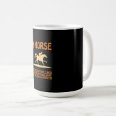Equestrian Gift | A Horse Gallops Koffiemok (Voorkant rechts)