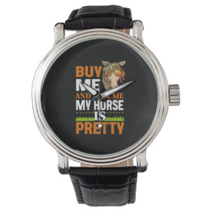 Equestrian Gift   Buy me And Tell me Horloge