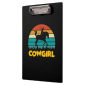 Equestrian Gift |  Cowgirl Klembord (Links)