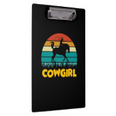 Equestrian Gift |  Cowgirl Klembord (Rechts)