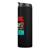 Equestrian Gift | Cowgirl Lets Get Western Thermosbeker (Geroteerd rechts)