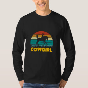 Equestrian Gift Cowgirl T-shirt