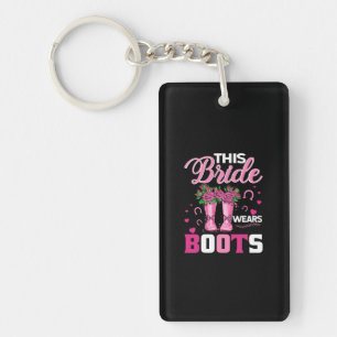 Equestrian Gift   Deze bride draagt boeken Sleutelhanger