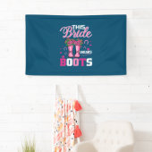 Equestrian Gift | Deze bride draagt boeken Spandoek (Insitu)