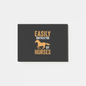 Equestrian Gift | Easily Distracted By Equestrian Post-it® Notes (Voorkant)