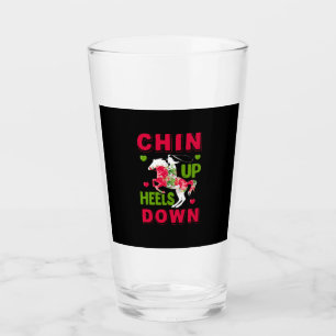 Equestrian Gift Helling omhoog omlaag Glas